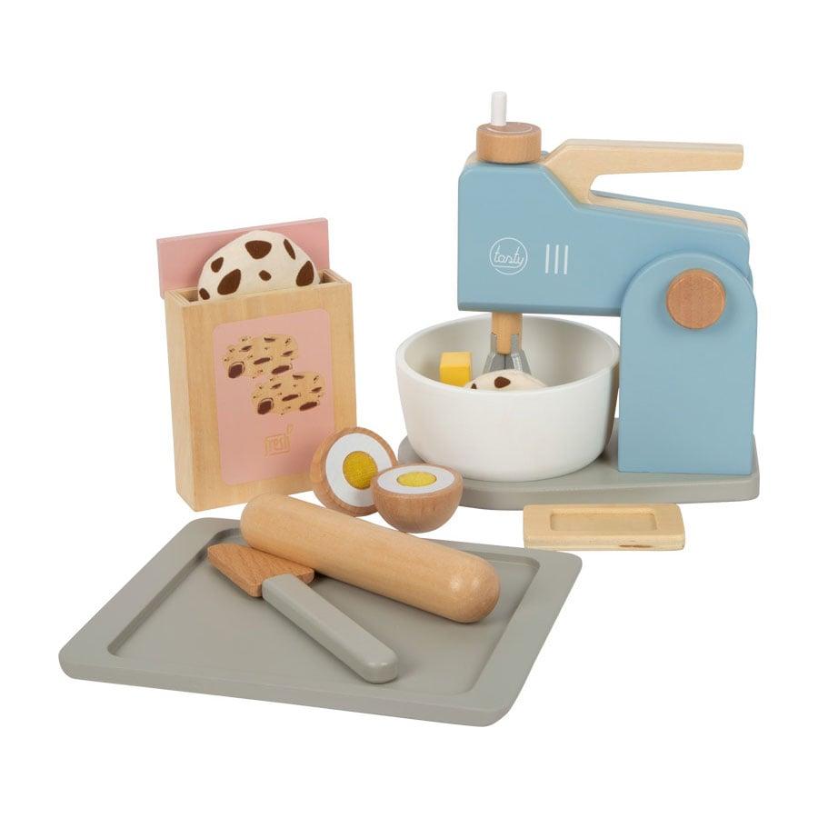 Small Foot Миксер Tasty, с аксесоари, дървен, 19 х 12 х 20 cm | JAR Computers Small Foot Миксер Tasty, с аксесоари, дървен, 19 х 12 х 20 cm