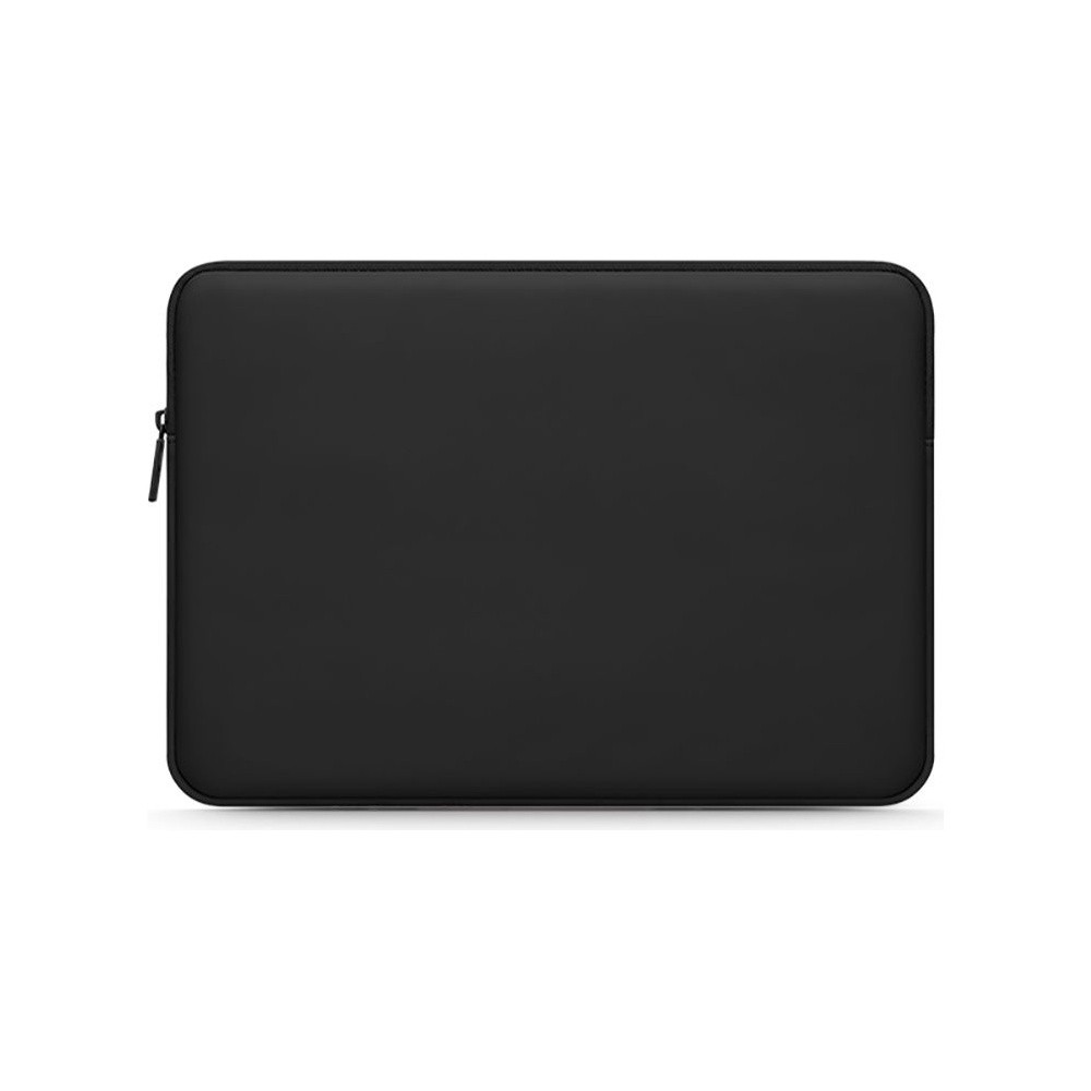 Tech-Protect Pureskin Laptop Sleeve - неопренов калъф за MacBook Air 13, MacBook Pro 13, MacBook Pro 14 и лаптопи до 14 инча (черен)