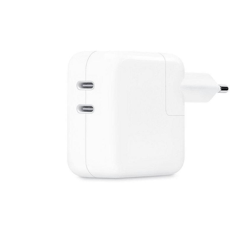 Зарядно устройство Apple 35W Dual USB-C Power Adapter mw2k3