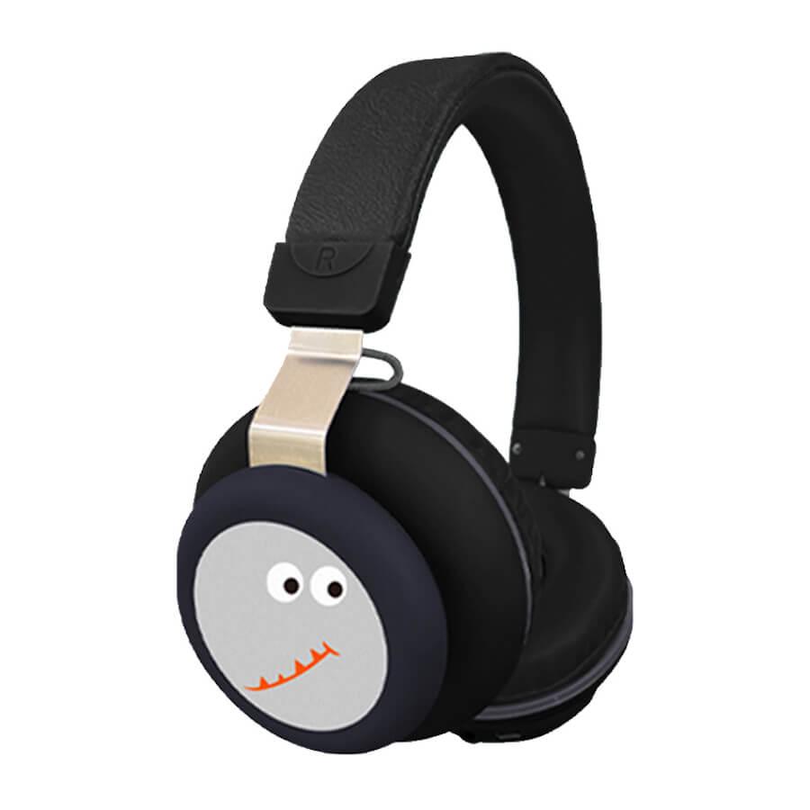 Безжични блутут слушалки, подходящи за деца - Gjby CA-030 Dinosaur Kids BT Wireless On-Ear Headphones (черен) | JAR Computers Безжични блутут слушалки, подходящи за деца - Gjby CA-030 Dinosaur Kids BT Wireless On-Ear Headphones (черен)