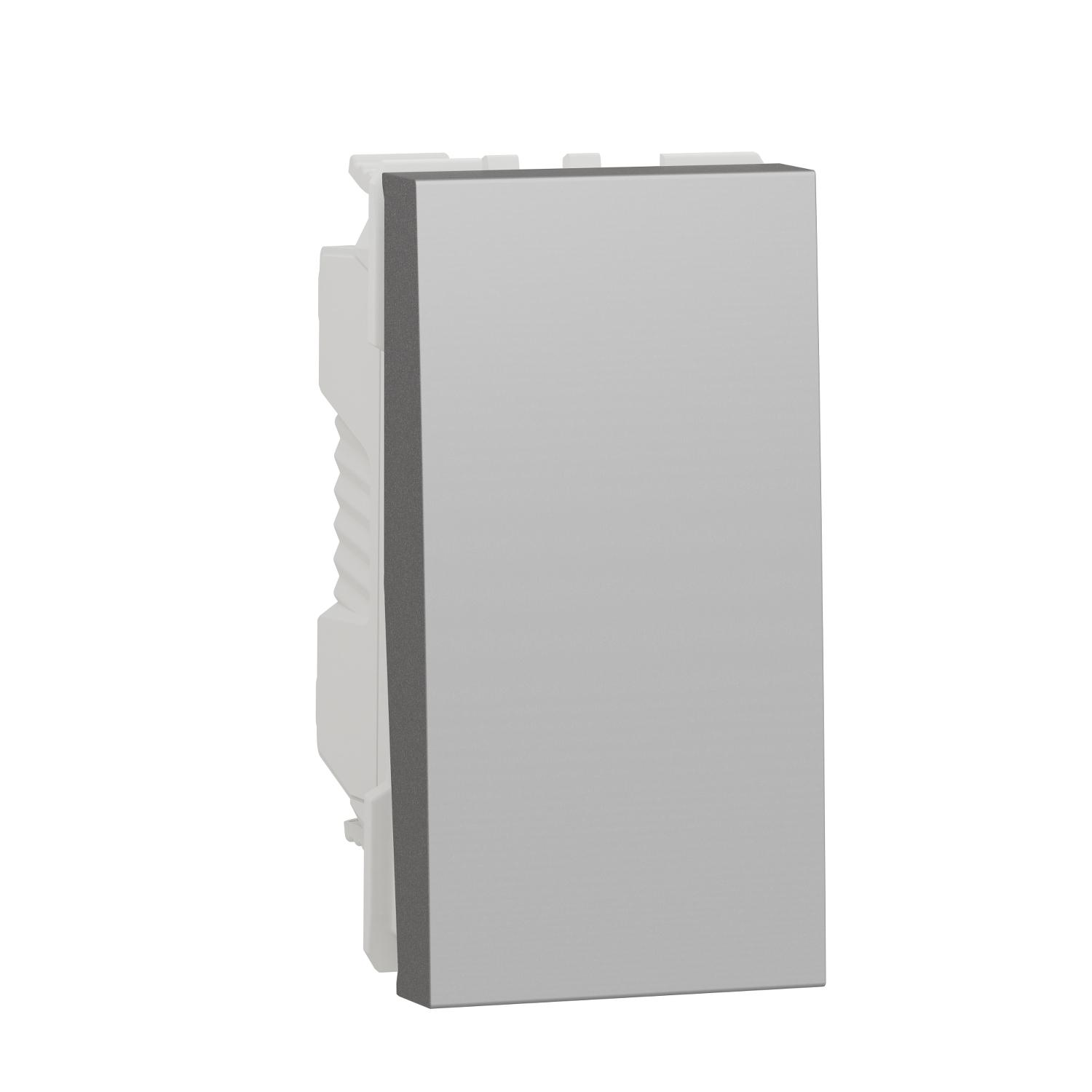 Еднополюсен бутон НО/НЗ, 1M, алуминий - SCHNEIDER ELECTRIC New Unica NU313630 | JAR Computers Еднополюсен бутон НО/НЗ, 1M, алуминий - SCHNEIDER ELECTRIC New Unica NU313630
