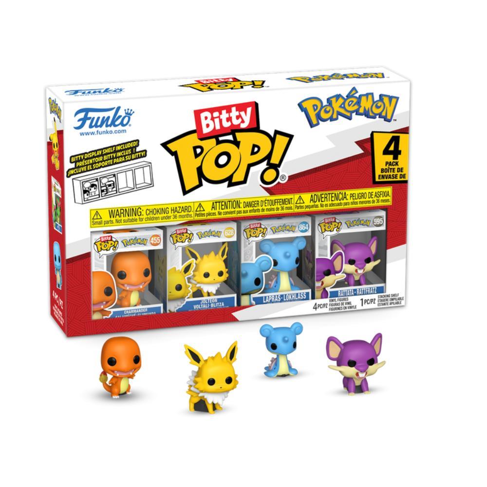 Funko Bitty Pop! Pokemon: 4-Pack - Charmander, Jolteon, Lapras (FNK11330) | JAR Computers Funko Bitty Pop! Pokemon: 4-Pack - Charmander, Jolteon, Lapras (FNK11330)