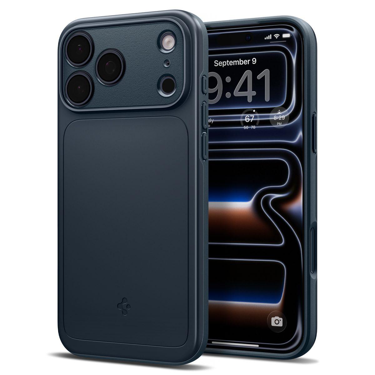 Качествен тънък матиран кейс с MagSafe за iPhone 18 Pro Max, iPhone 17 Pro Max - Spigen Thin Fit MagSafe Case (тъмносив) | JAR Computers Качествен тънък матиран кейс с MagSafe за iPhone 18 Pro Max, iPhone 17 Pro Max - Spigen Thin Fit MagSafe Case (тъмносив)