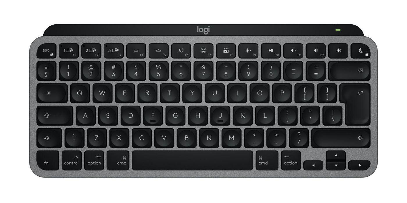 Клавиатура Logitech Keyboard MX Keys Mini за Mac Dark gray - PN 920-012652 | JAR Computers Клавиатура Logitech Keyboard MX Keys Mini за Mac Dark gray - PN 920-012652