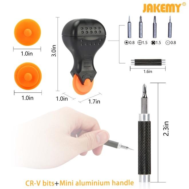 Комплект инструменти за таблети и смартфони - Jakemy 9 in 1 Screwdriver Kit (9 броя) | JAR Computers Комплект инструменти за таблети и смартфони - Jakemy 9 in 1 Screwdriver Kit (9 броя)