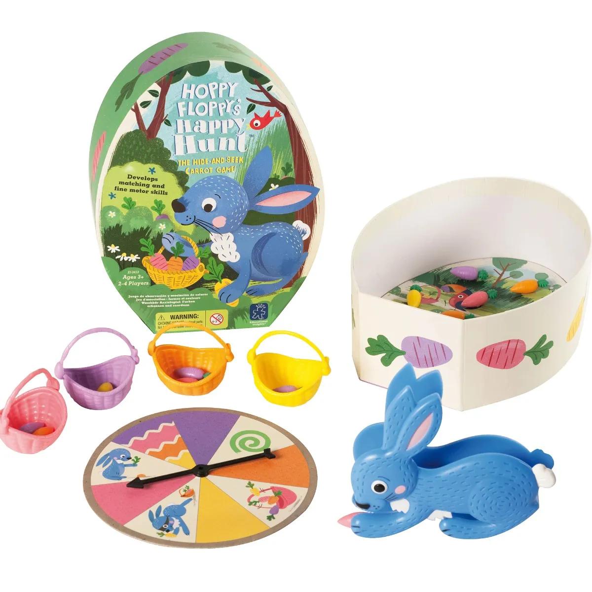Learning Resources Лов на цветни моркови, игра за фината моторика | JAR Computers Learning Resources Лов на цветни моркови, игра за фината моторика