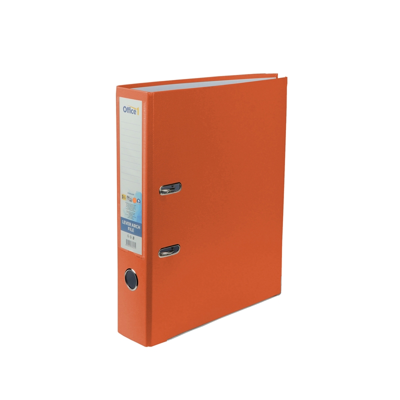 Office 1 Класьор, 5 cm, с метален кант, оранжев