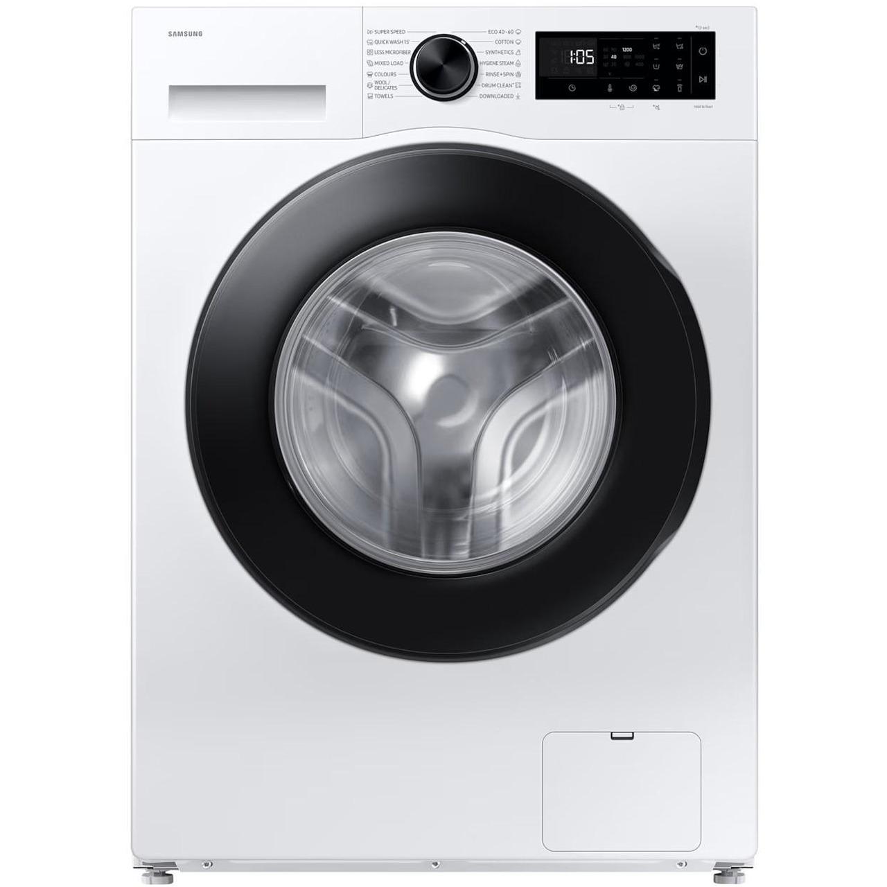 Пералня Samsung WW80FG5L32AELE , 1200 об./мин., 8.00 kg, A , Бял
