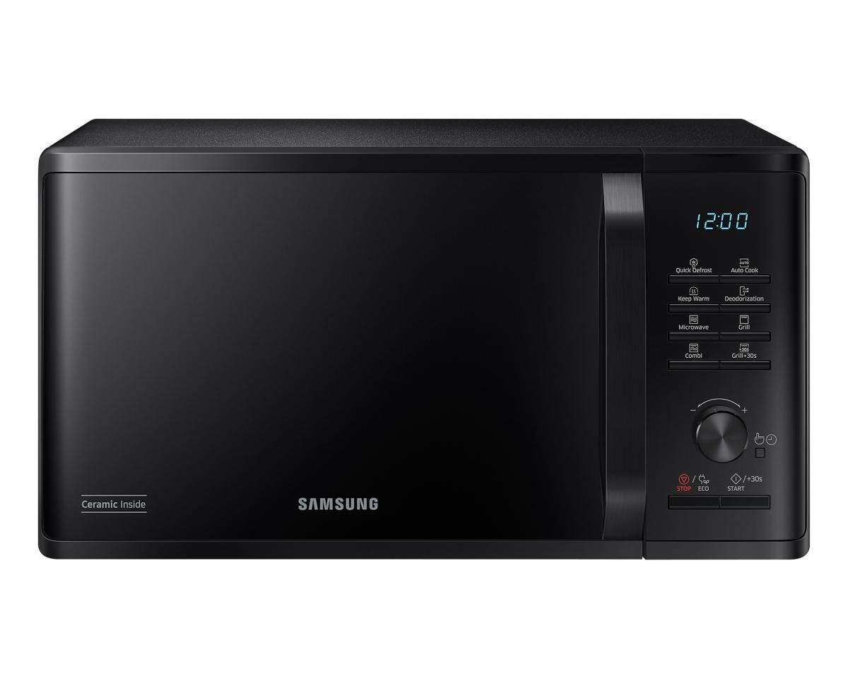Samsung MG23B3515AK/EN microwave Black Grill microwave Countertop 23 L 1250 W | JAR Computers Samsung MG23B3515AK/EN microwave Black Grill microwave Countertop 23 L 1250 W