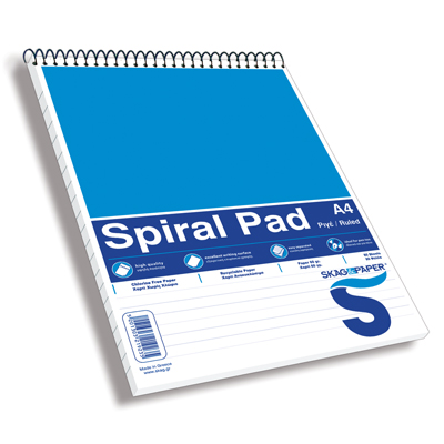 SKAG PAD A4 80 SH. LINED (SKA235219)