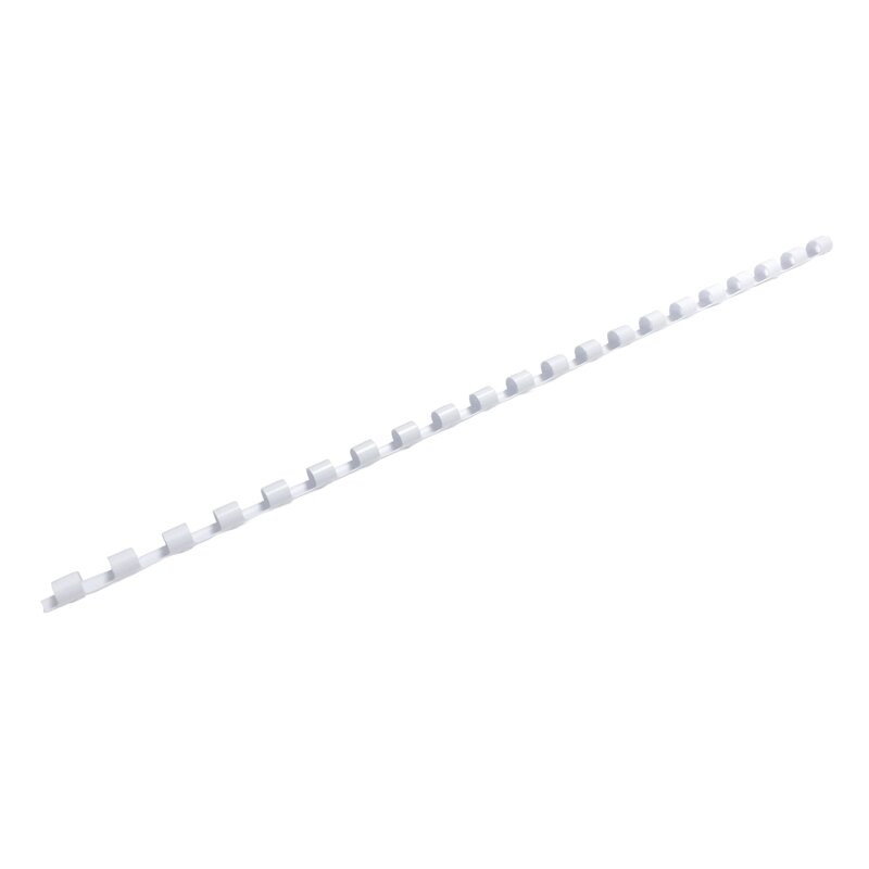 Top Office спирали за подвързване, 6 mm, бели, 100 броя