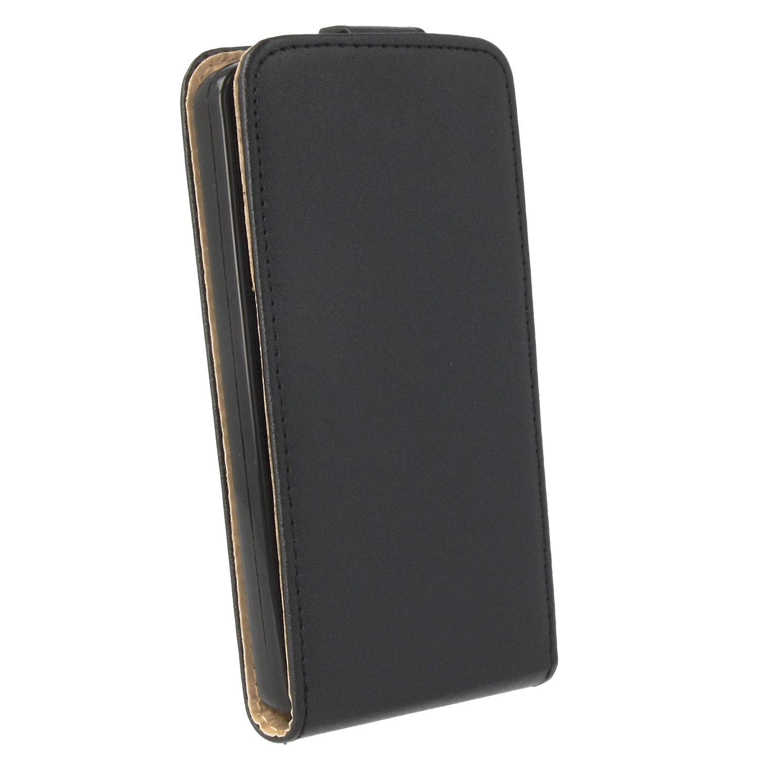 Вертикален кожен калъф за LG L Fino - Trendy8 Down-Flip Case (черен) | JAR Computers Вертикален кожен калъф за LG L Fino - Trendy8 Down-Flip Case (черен)