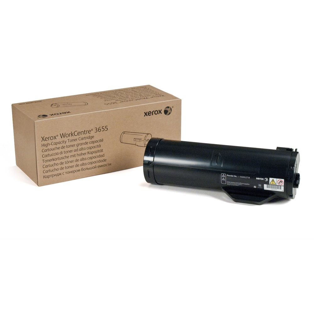 WC 3655 BLACK TONER HC (14.4k) (XER106R02738)