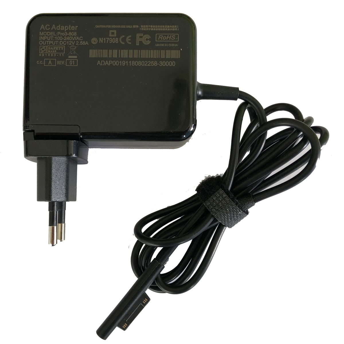 Зарядно за лаптоп Microsoft Surface Pro 3/4/5/6 - 12V / 2.58A / 31W - Заместител / Replacement Високо Качество A+ | JAR Computers Зарядно за лаптоп Microsoft Surface Pro 3/4/5/6 - 12V / 2.58A / 31W - Заместител / Replacement Високо Качество A+