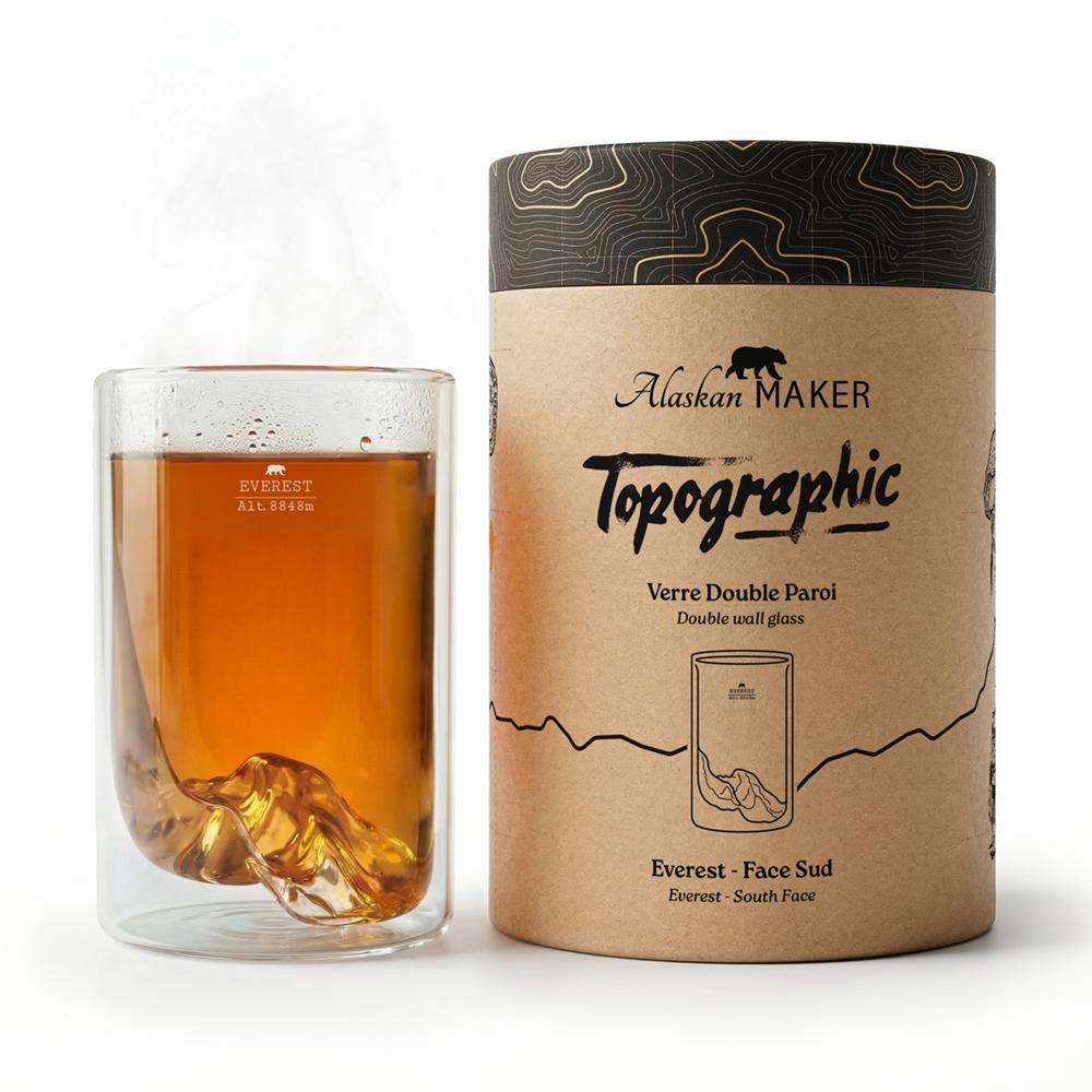 Двустенна чаша Alaskan Maker TOPOGRAPHIC Everest 330мл | JAR Computers Двустенна чаша Alaskan Maker TOPOGRAPHIC Everest 330мл
