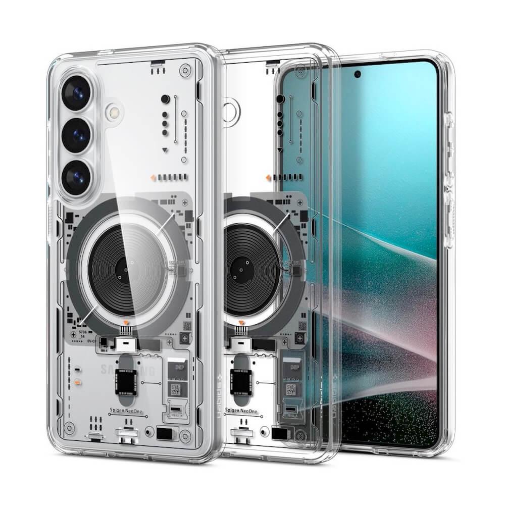 Хибриден кейс с висока степен на защита с MagSafe за Samsung Galaxy S26 - Spigen Ultra Hybrid MagSafe Neo One Case (прозрачен) | JAR Computers Хибриден кейс с висока степен на защита с MagSafe за Samsung Galaxy S26 - Spigen Ultra Hybrid MagSafe Neo One Case (прозрачен)