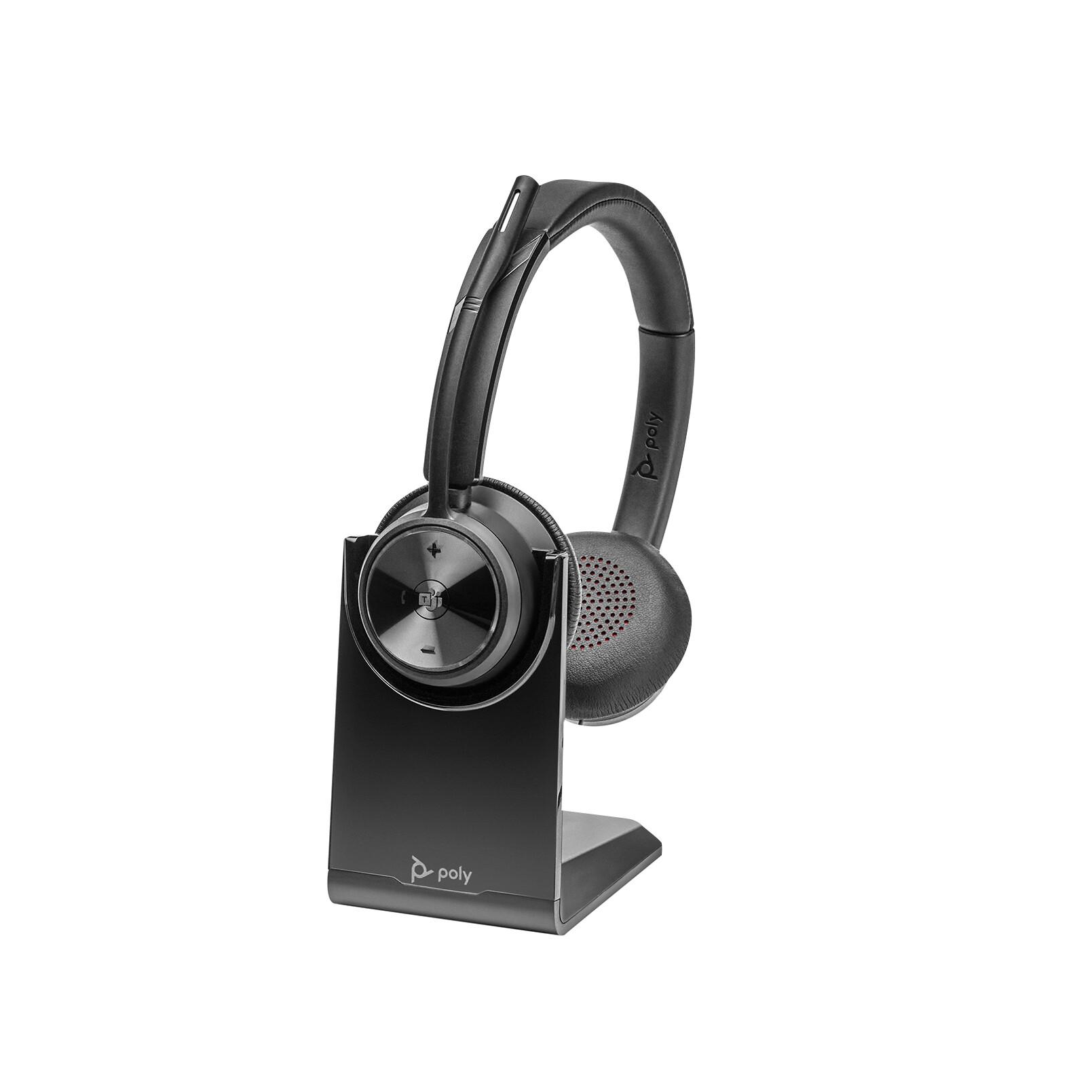 HP Poly Savi 7320 UC стерео сертифицирани за Microsoft Teams DECT 1880-1900 MHz слушалки