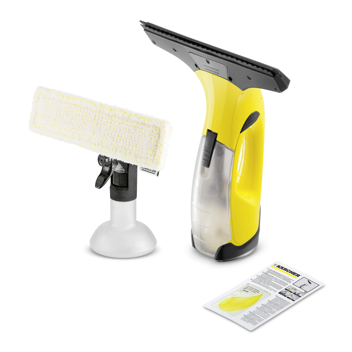 Karcher WV 2 Plus EU Hand-held Window Cleaner Battery 3.7V Yellow (1.633-490.0) (KAR1.633-490.0)