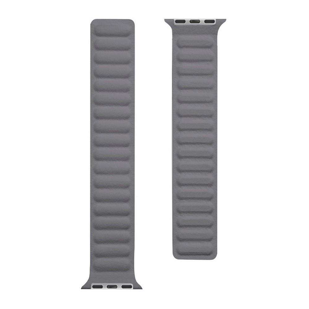 Кожена каишка от естествена кожа за Apple Watch 42мм, 44мм, 45мм, 46мм, Ultra 49мм - Tactical 736 Leather Loop Band (сив) | JAR Computers Кожена каишка от естествена кожа за Apple Watch 42мм, 44мм, 45мм, 46мм, Ultra 49мм - Tactical 736 Leather Loop Band (сив)