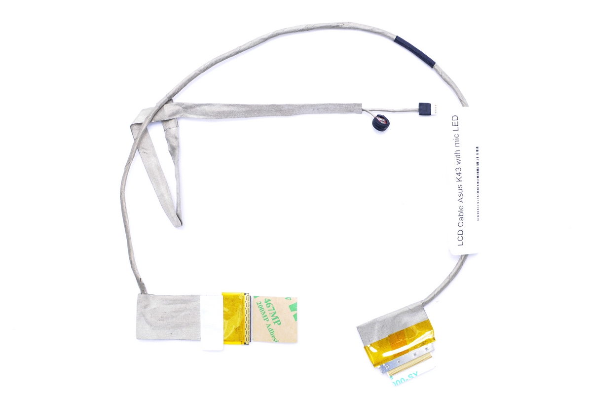 Лентов Кабел за лаптоп (LCD Cable) Asus K43 With mic | JAR Computers Лентов Кабел за лаптоп (LCD Cable) Asus K43 With mic