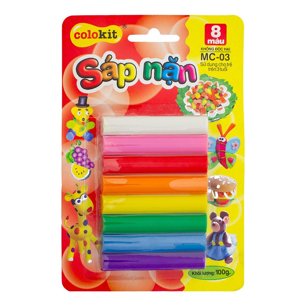 Моделин Colokit C-MC03 100гр 8 цвята | JAR Computers Моделин Colokit C-MC03 100гр 8 цвята