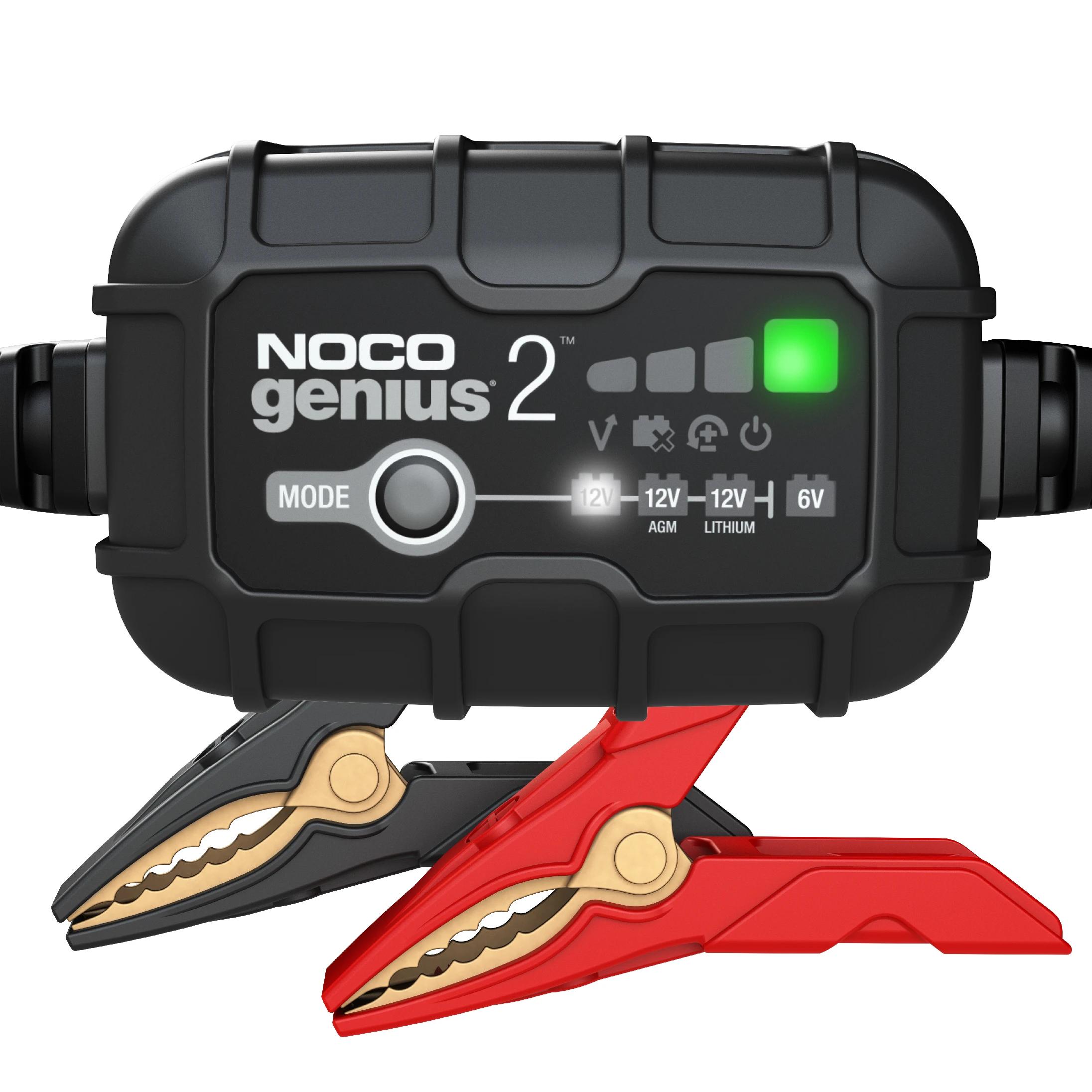 NOCO зарядно за акумулатор Battery Charger - GENIUS2 - 2A | JAR Computers NOCO зарядно за акумулатор Battery Charger - GENIUS2 - 2A