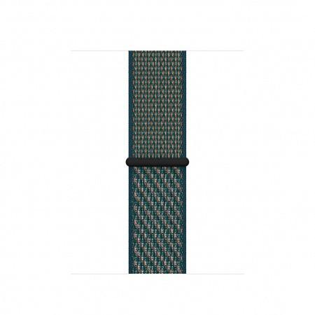 Оригинална текстилна каишка за Apple Watch 42мм, 44мм, 45мм, 46мм, Ultra, Ultra 2, Ultra 3 49мм - Apple Watch Nike Band Sport Loop Neptune Green | JAR Computers Оригинална текстилна каишка за Apple Watch 42мм, 44мм, 45мм, 46мм, Ultra, Ultra 2, Ultra 3 49мм - Apple Watch Nike Band Sport Loop Neptune Green