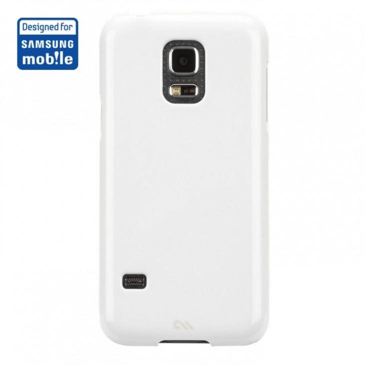 Поликарбонатов кейс за Samsung Galaxy S5 mini (бял) - CaseMate Barely There | JAR Computers Поликарбонатов кейс за Samsung Galaxy S5 mini (бял) - CaseMate Barely There
