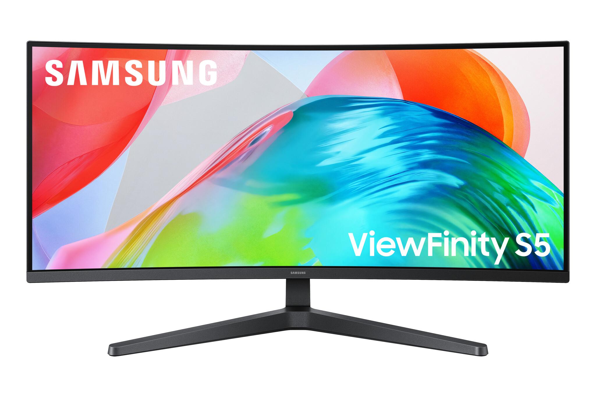 Samsung S55GH компютърен монитор 86,4 см (34") 3440 x 1440 пиксела UltraWide Quad HD LCD Черен | JAR Computers Samsung S55GH компютърен монитор 86,4 см (34") 3440 x 1440 пиксела UltraWide Quad HD LCD Черен