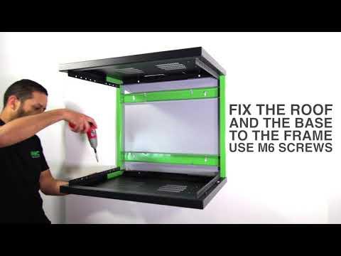 Шкаф 10U 600x400 стенен - MMC WUCxP400 MWUC10P400 | JAR Computers Шкаф 10U 600x400 стенен - MMC WUCxP400 MWUC10P400