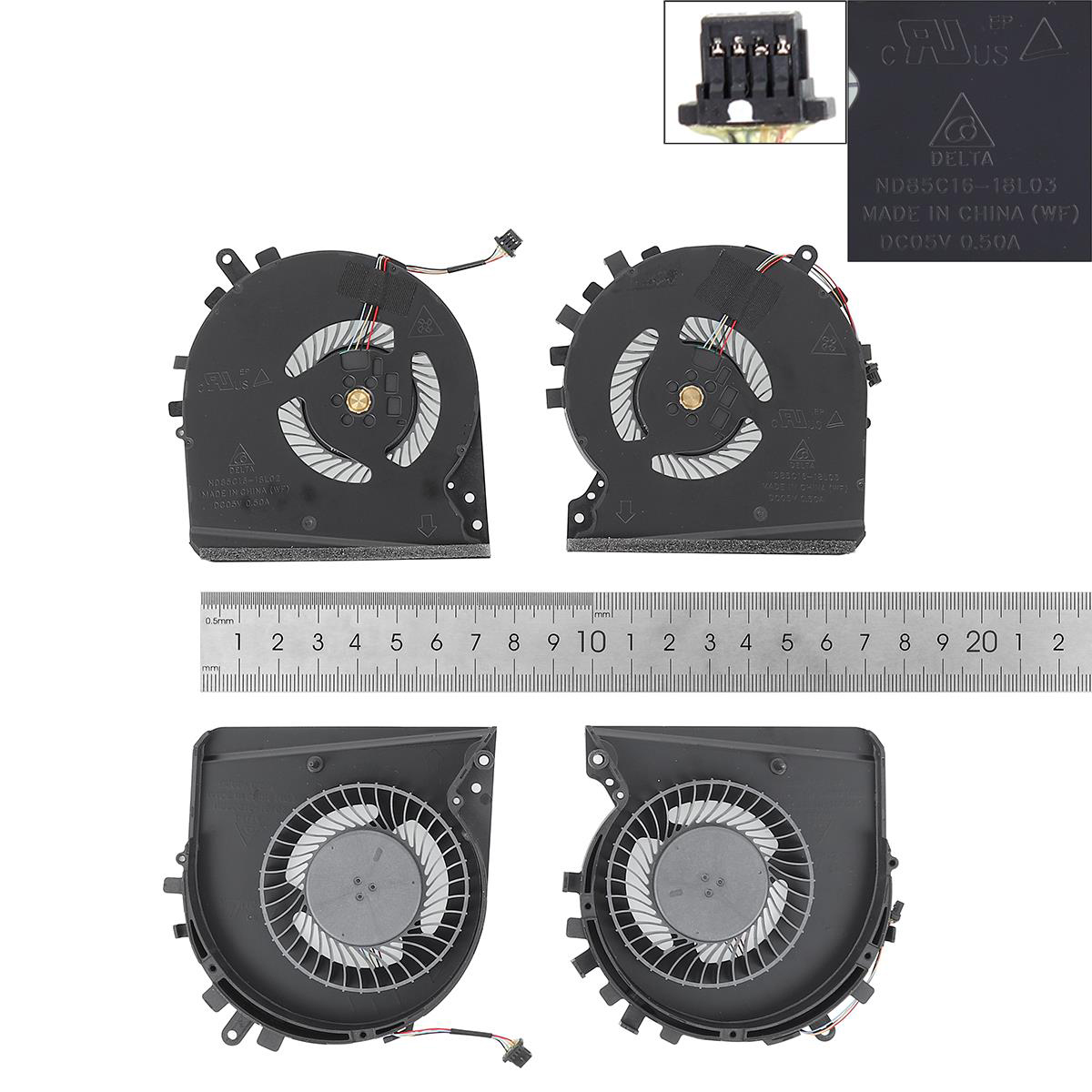 Вентилатор за лаптоп (CPU + GPU Fan) HP 15-DK TPN-C141  (L+R ) | JAR Computers Вентилатор за лаптоп (CPU + GPU Fan) HP 15-DK TPN-C141  (L+R )