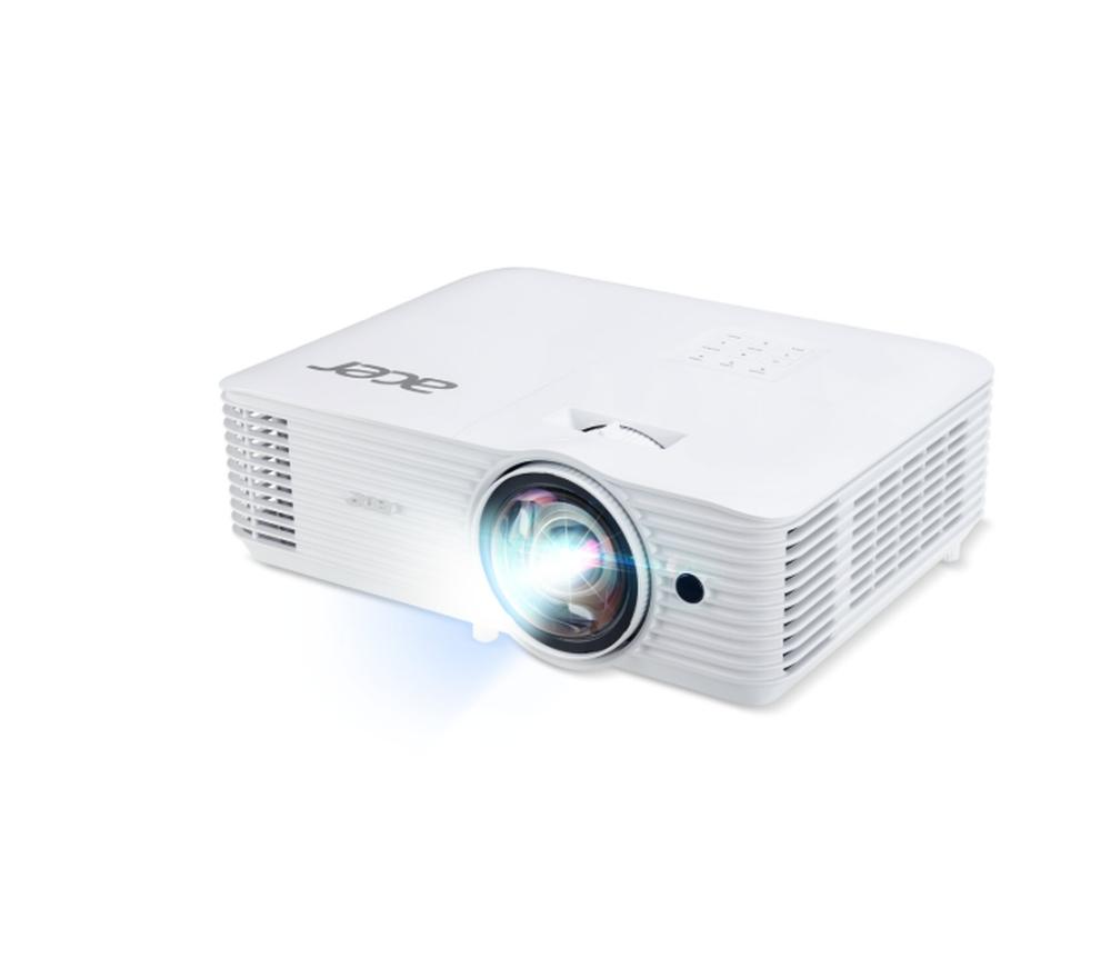 Acer Projector S1287, DLP, Short Throw 0.6, XGA (1024x768), Max WUXGA (1920x1200), 4000 ANSI Lumens, 20,000:1 Dynamic Black, HDMI 3D Ready, 2x HDMI (1.4b), DC Out (5V/1A, USB-A), RS232, Speaker 16W, Bluelight Shield, 3.1 kg, 3Y, White | JAR Computers Acer Projector S1287, DLP, Short Throw 0.6, XGA (1024x768), Max WUXGA (1920x1200), 4000 ANSI Lumens, 20,000:1 Dynamic Black, HDMI 3D Ready, 2x HDMI (1.4b), DC Out (5V/1A, USB-A), RS232, Speaker 16W, Bluelight Shield, 3.1 kg, 3Y, White