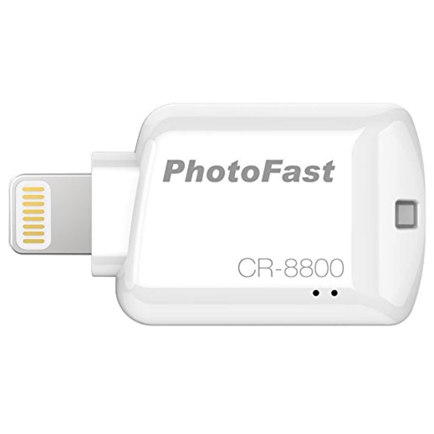 Адаптер за microSD памет за iPhone, iPad, iPod с Lightning - PhotoFast Lightning to MicroSD Card Reader CR-8800 | JAR Computers Адаптер за microSD памет за iPhone, iPad, iPod с Lightning - PhotoFast Lightning to MicroSD Card Reader CR-8800