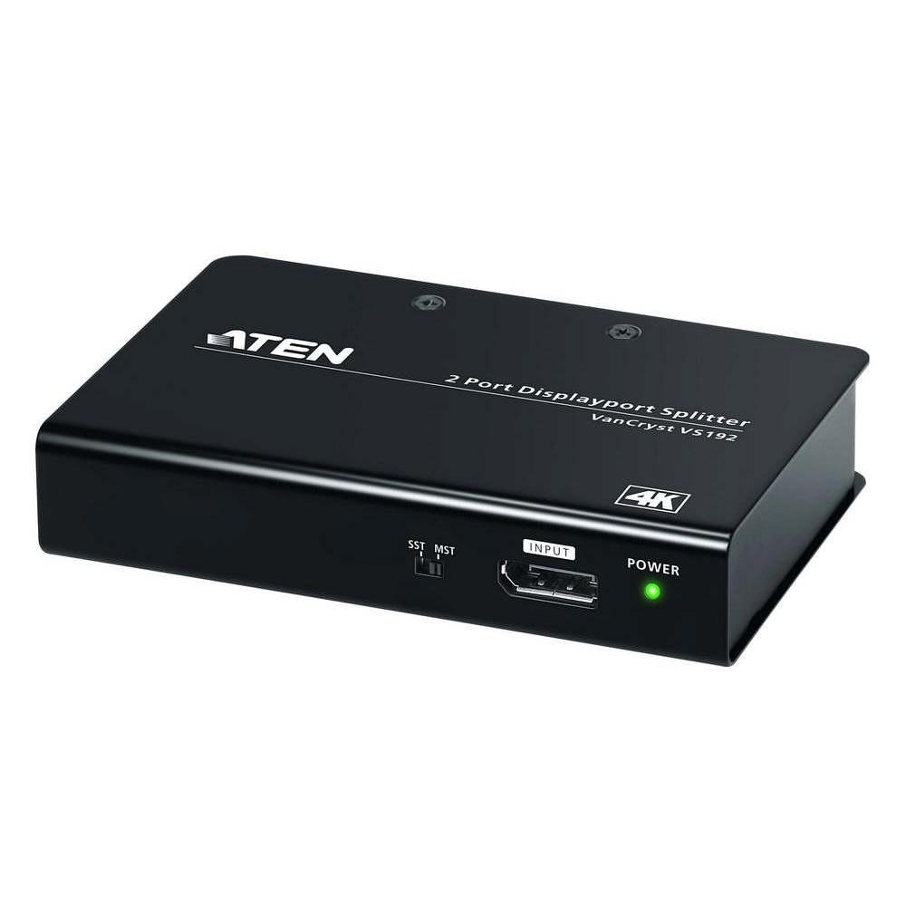 ATEN VS192 :: 2-портов True 4K DisplayPort сплитер | JAR Computers ATEN VS192 :: 2-портов True 4K DisplayPort сплитер