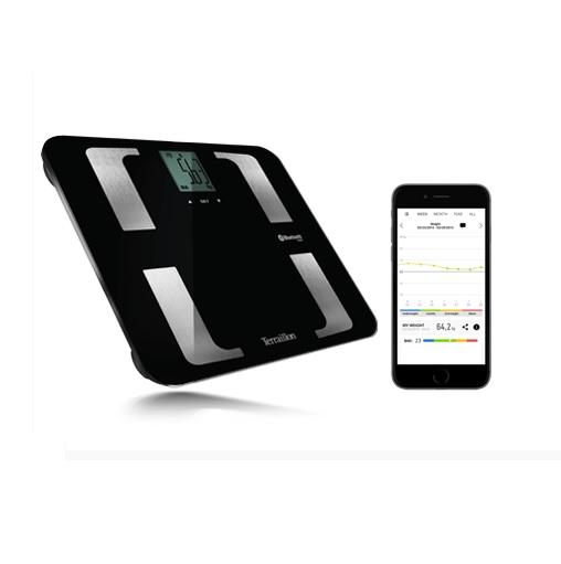 Безжичен кантар с приложение за iOS и Android - Terraillon Web Coach Prime (черен) | JAR Computers Безжичен кантар с приложение за iOS и Android - Terraillon Web Coach Prime (черен)