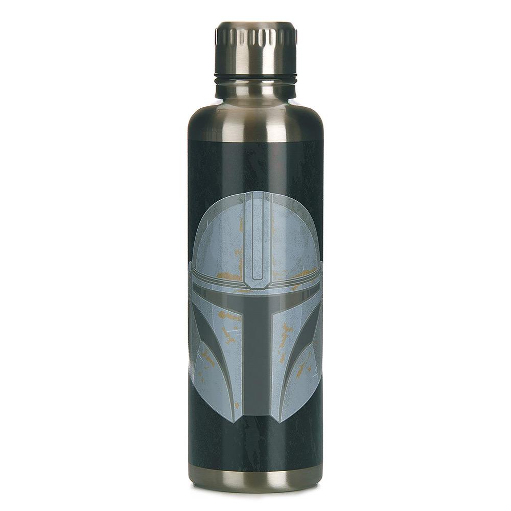 Бутилка Paladone Star Wars, The Mandalorian, Метална, За вода