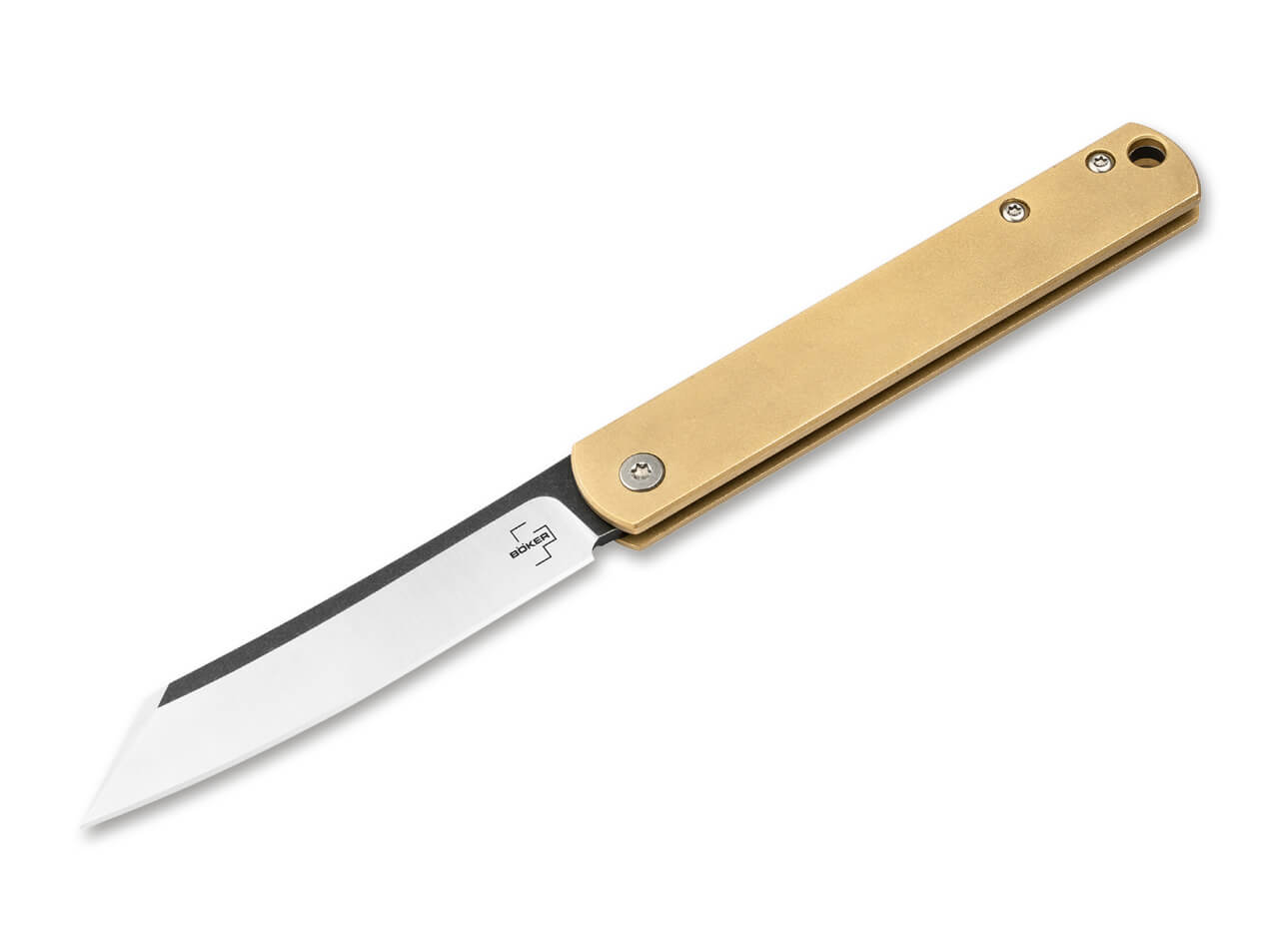 Джобен нож Boker Plus Zenshin 42 Brass | JAR Computers Джобен нож Boker Plus Zenshin 42 Brass