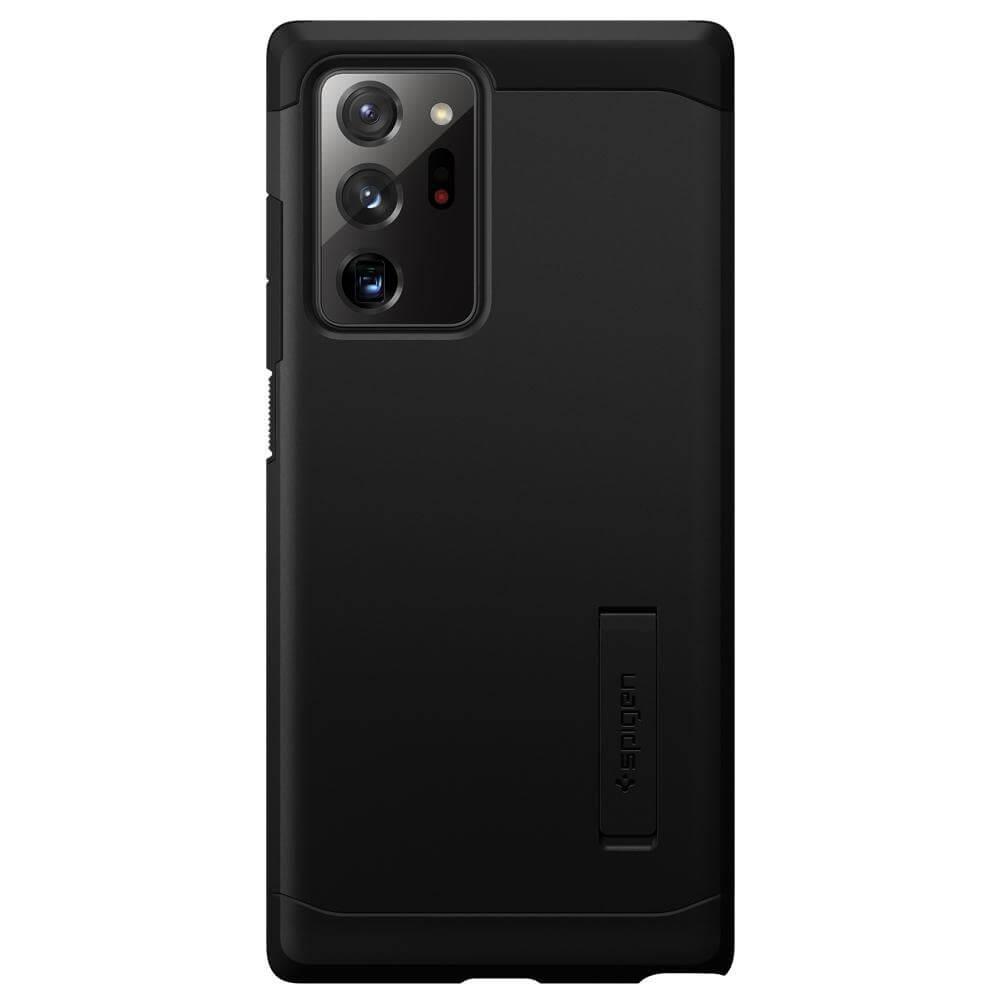 Хибриден кейс с най-висока степен на защита за Samsung Galaxy Note 20 Ultra - Spigen Tough Armor Case (черен) | JAR Computers Хибриден кейс с най-висока степен на защита за Samsung Galaxy Note 20 Ultra - Spigen Tough Armor Case (черен)