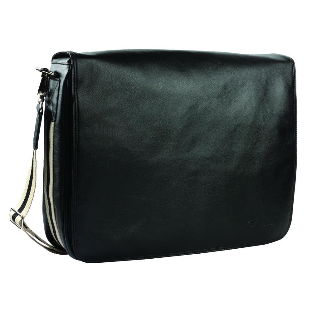 Кожена чанта за преносими компютри до 16 инча - Krusell Alvik Laptop Bag (черна) | JAR Computers Кожена чанта за преносими компютри до 16 инча - Krusell Alvik Laptop Bag (черна)