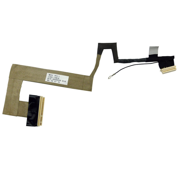 Лентов Кабел за лаптоп (LCD Cable) MSI U100 U90 - K19-3030028-H58 | JAR Computers Лентов Кабел за лаптоп (LCD Cable) MSI U100 U90 - K19-3030028-H58