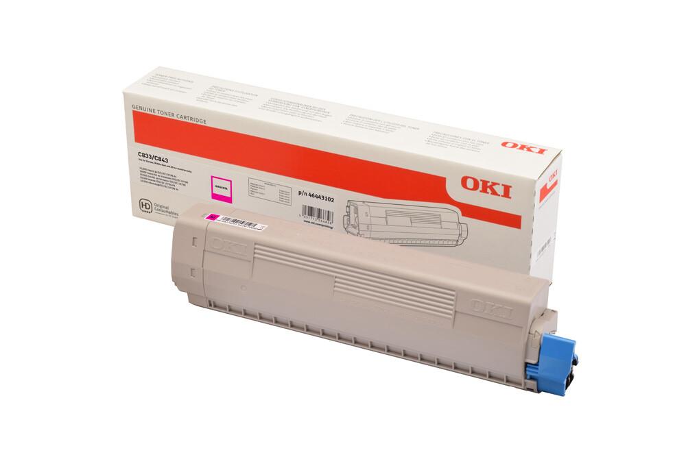 OKI 46443102 тонер касета 1 броя Оригинал Пурпурен | JAR Computers OKI 46443102 тонер касета 1 броя Оригинал Пурпурен