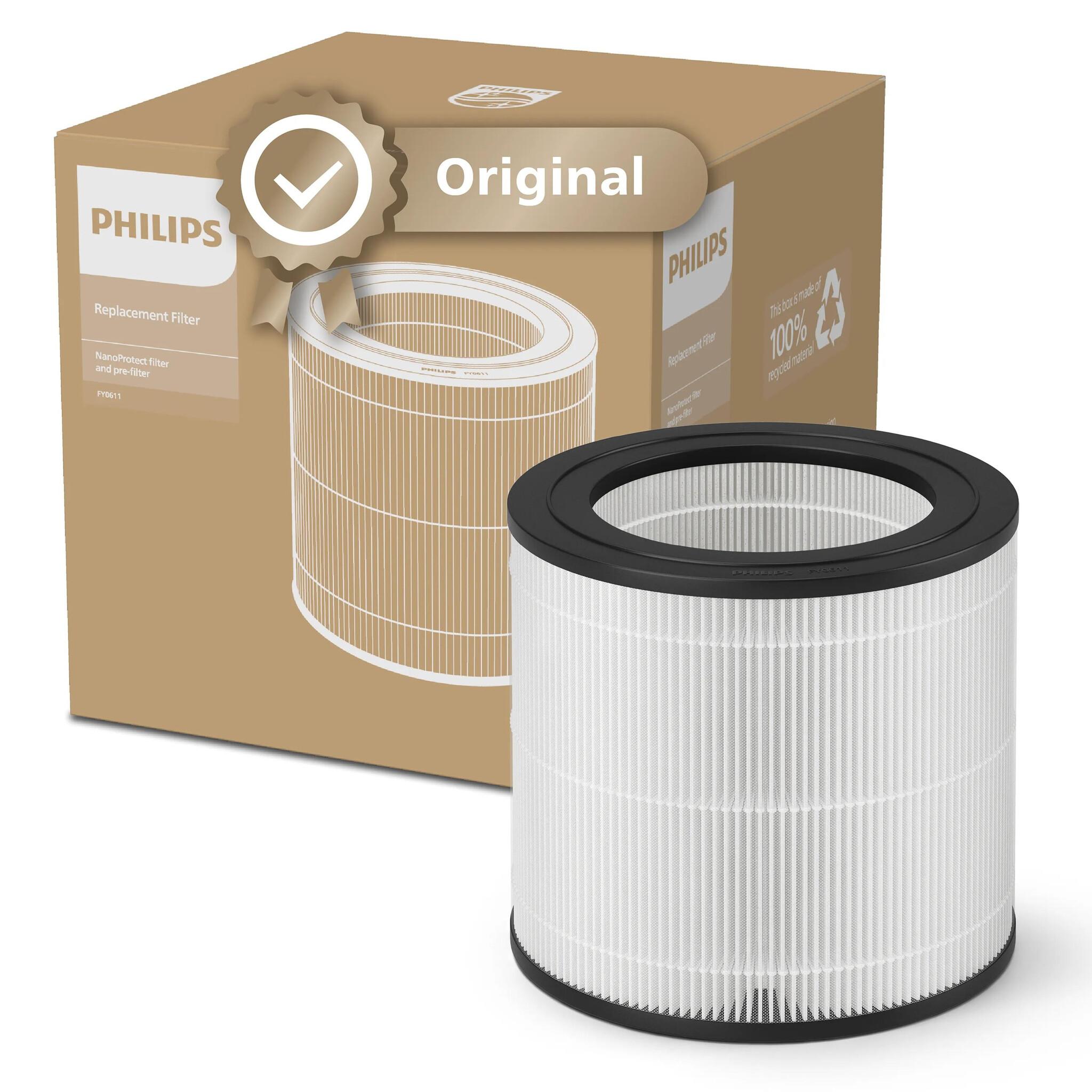 Philips Оригинален резервен HEPA филтър NanoProtect FY0611/30 | JAR Computers Philips Оригинален резервен HEPA филтър NanoProtect FY0611/30