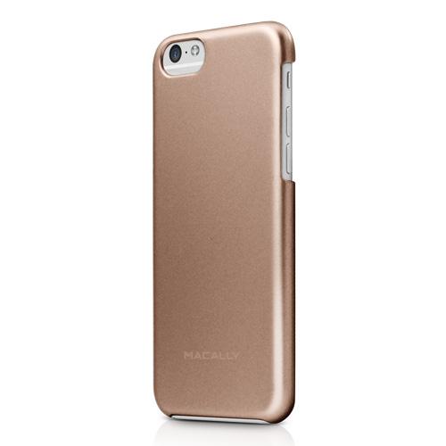 Поликарбонатов кейс за iPhone 6, iPhone 6S - Macally PC case (златист) | JAR Computers Поликарбонатов кейс за iPhone 6, iPhone 6S - Macally PC case (златист)