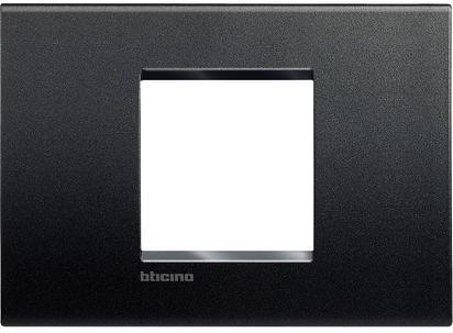 Рамка 2 мод. за монтаж върху 3 мод. носеща рамка правоъгълна Antracite LL Bticino | JAR Computers Рамка 2 мод. за монтаж върху 3 мод. носеща рамка правоъгълна Antracite LL Bticino