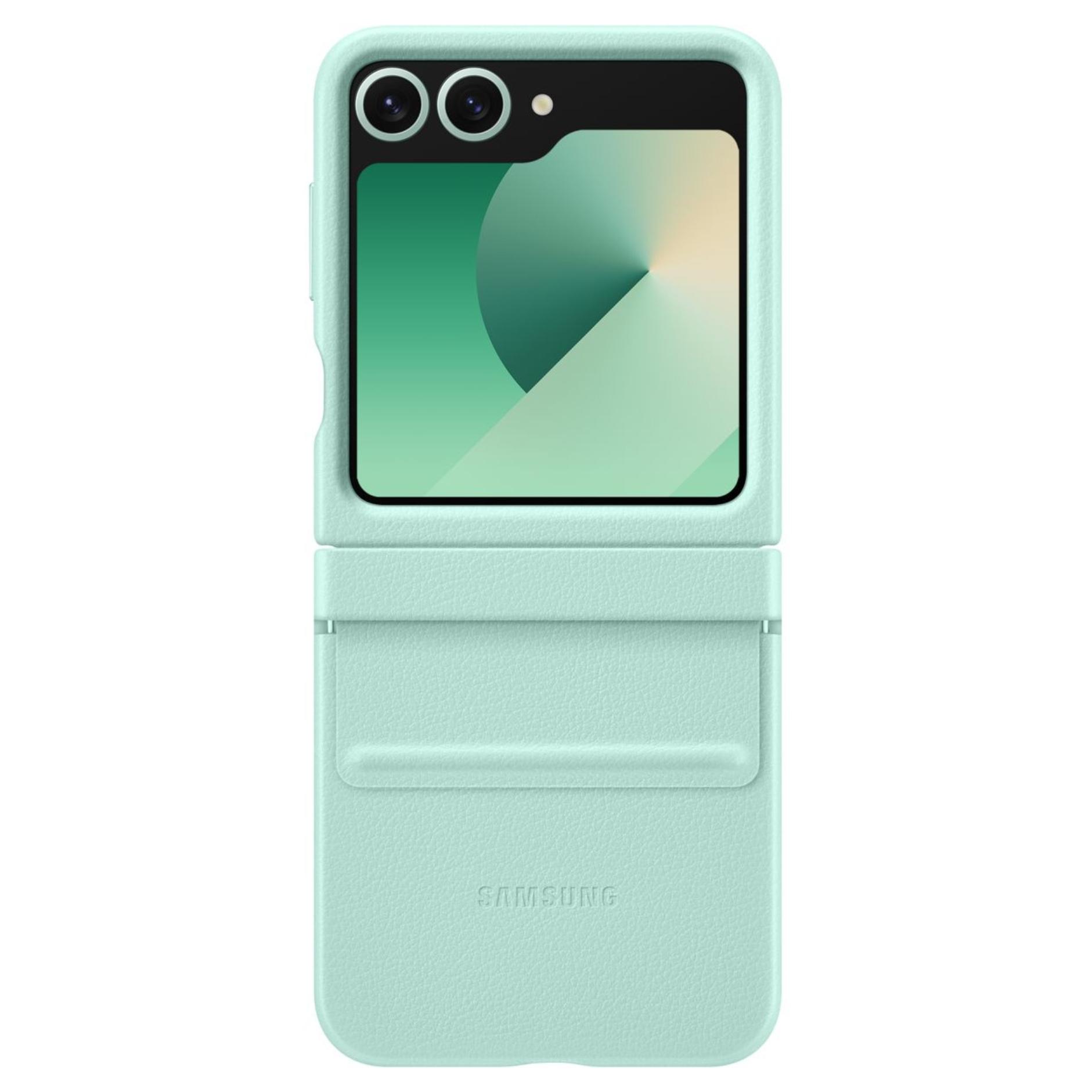 Samsung Калъф KindSuit Samsung Z Flip 6/ 7 FE /мента/ - EF-VF741PMEGWW | JAR Computers Samsung Калъф KindSuit Samsung Z Flip 6/ 7 FE /мента/ - EF-VF741PMEGWW