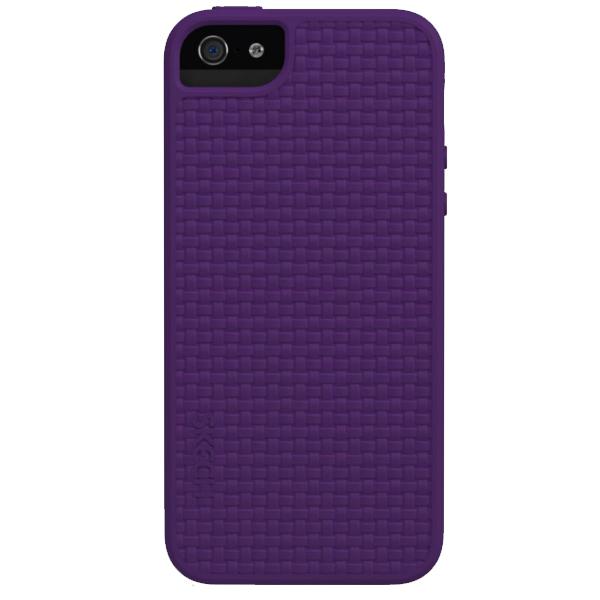 Силиконов калъф и покритие за дисплея за iPhone 5, iPhone 5S, iPhone SE - Skech Grip Shock Snap On Case (лилав) | JAR Computers Силиконов калъф и покритие за дисплея за iPhone 5, iPhone 5S, iPhone SE - Skech Grip Shock Snap On Case (лилав)