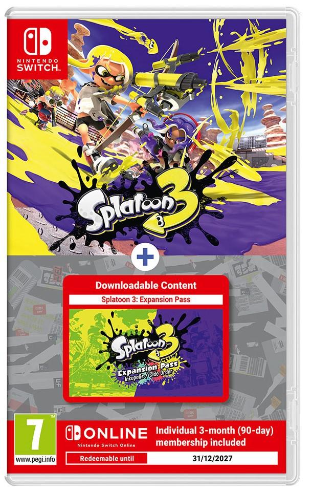 Splatoon 3 + Expansion Pass + 3 месеца NSO (Nintendo Switch)