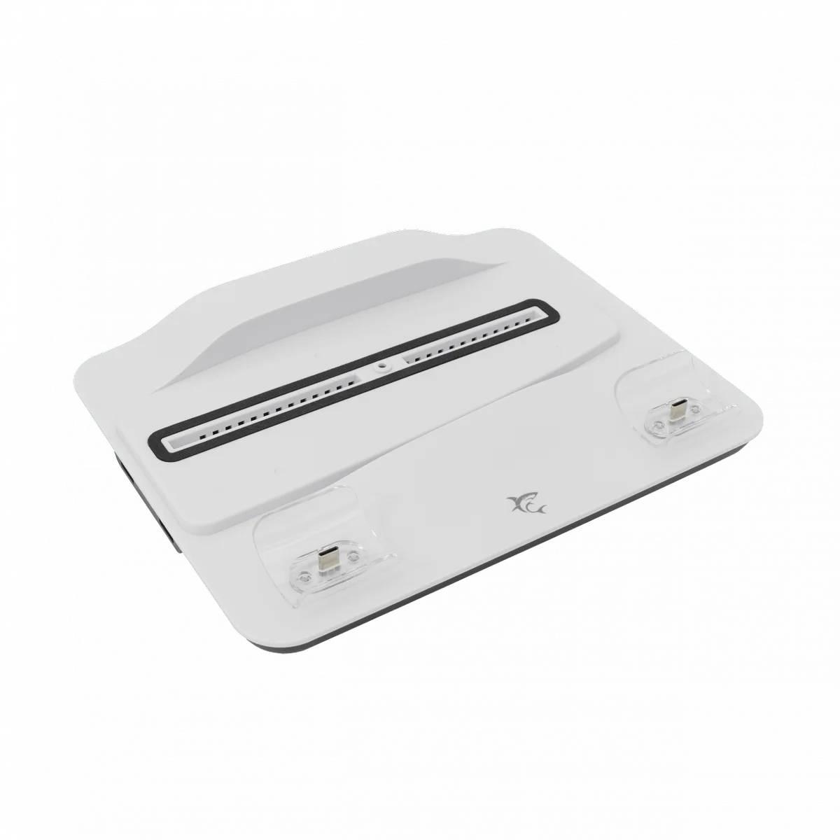 White Shark PS5-05102 GUARD охлаждаща и зарядна станция за PlayStation 5, бяла | JAR Computers White Shark PS5-05102 GUARD охлаждаща и зарядна станция за PlayStation 5, бяла