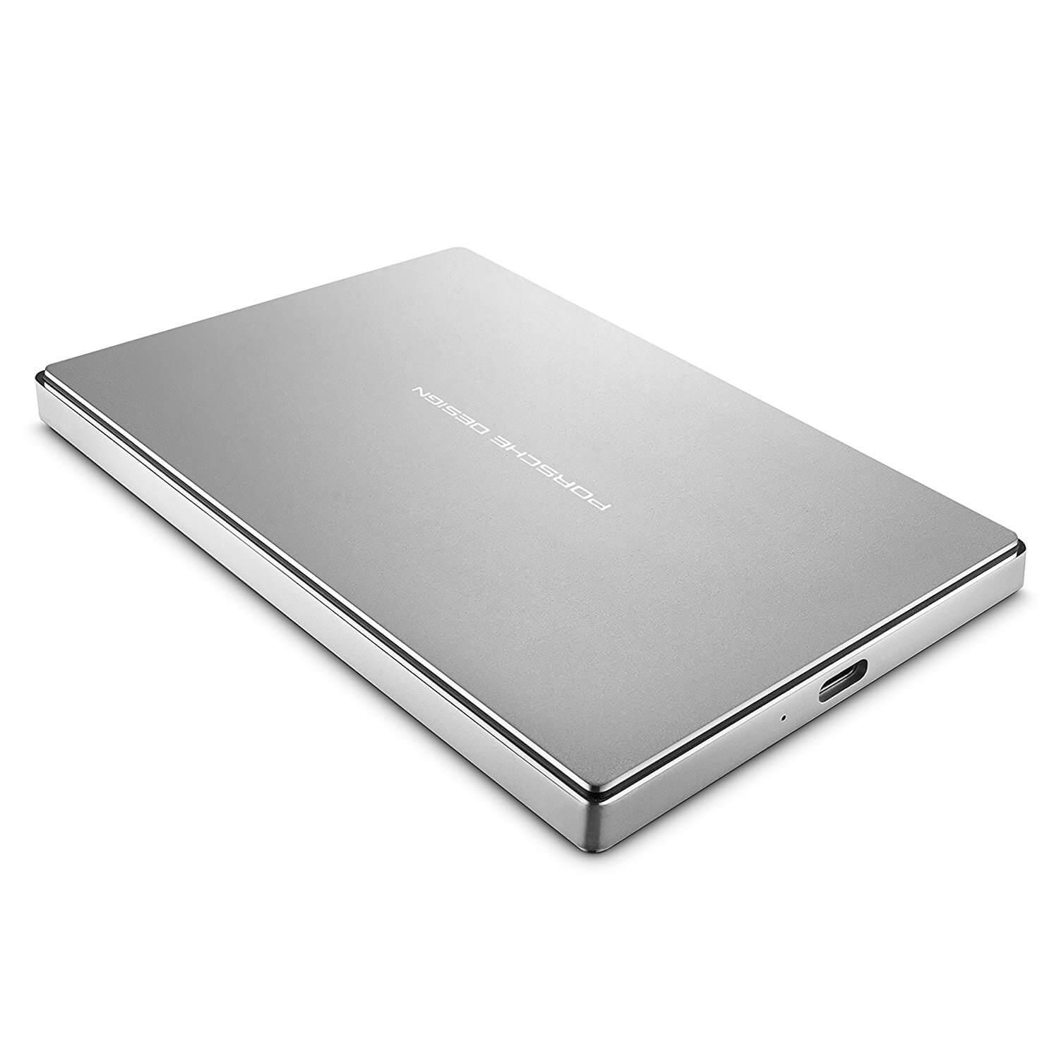 Дизайнерски външен хард диск с USB-C - Porsche Design Mobile Drive USB-C 2TB (сребрист) | JAR Computers Дизайнерски външен хард диск с USB-C - Porsche Design Mobile Drive USB-C 2TB (сребрист)