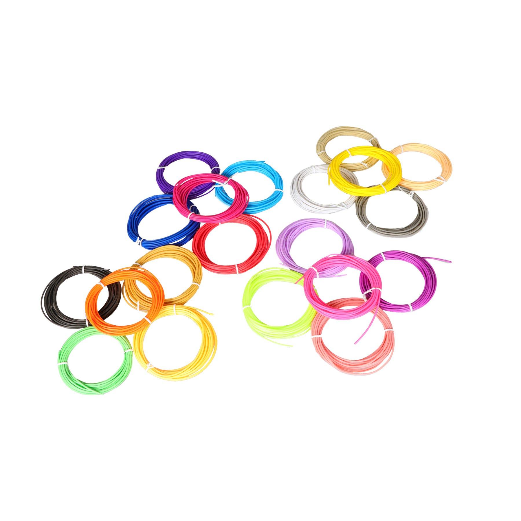 Филамент за 3D писалка, PCL, 20 х 5 m, 20 цвята | JAR Computers Филамент за 3D писалка, PCL, 20 х 5 m, 20 цвята